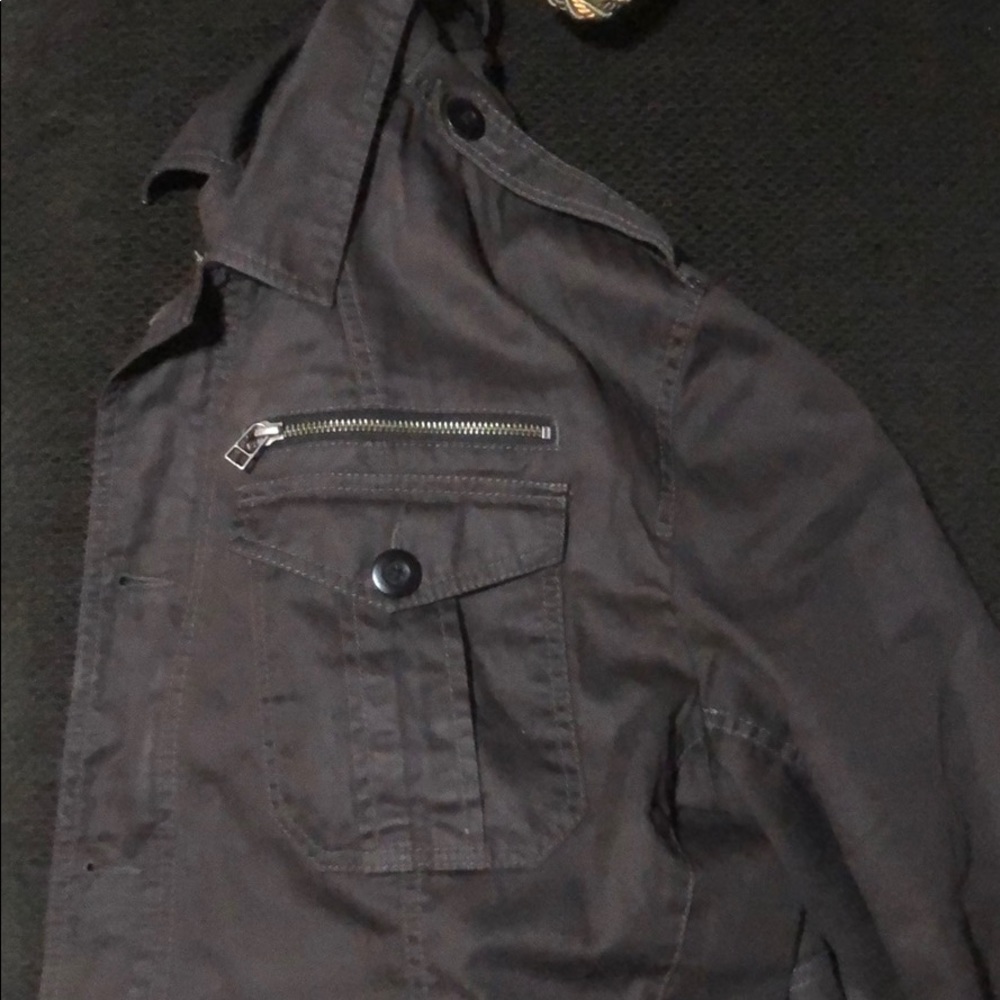DKNY JEANS size XL brown for men jacket - Picture 6 of 7